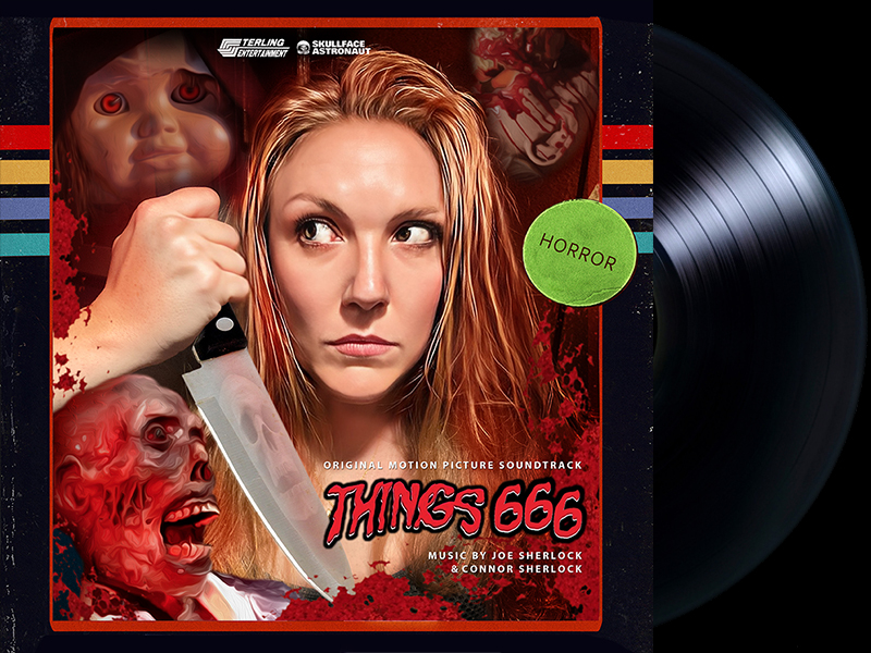 things 666 soundtrack album vinyl by joe sherlock